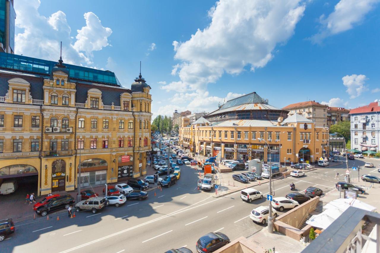 Bessarabka Apartments Kiev Exterior foto